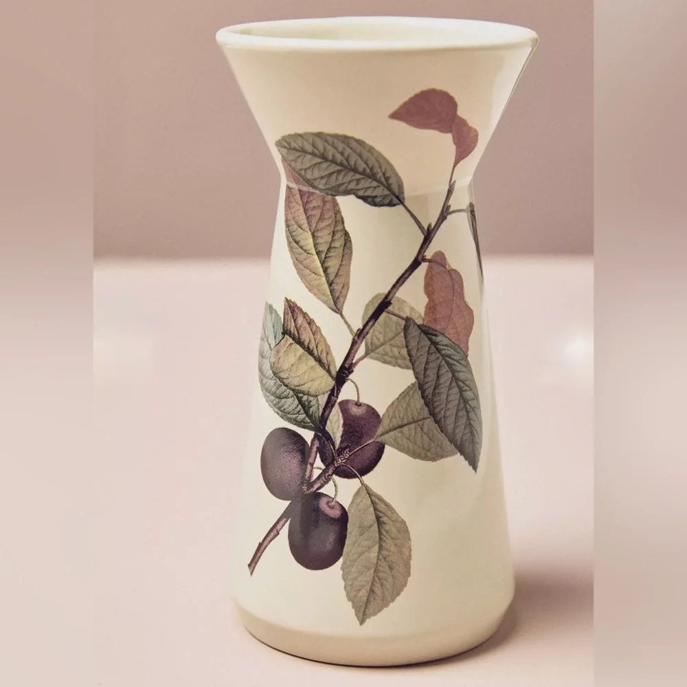 NEW Anthropologie Rousseau Harvest Stoneware Vase, Short - Picture 2 of 4